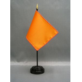 Golden Poppy Orange Nylon Premium Color Flag Fabric
